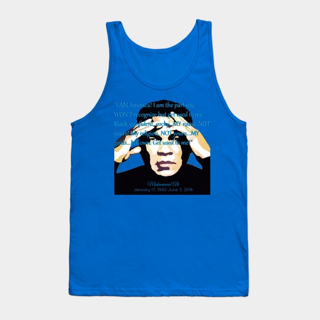 REMEMBER THE CHAMP: Muhammad Ali Tank Top by Melodeelicious